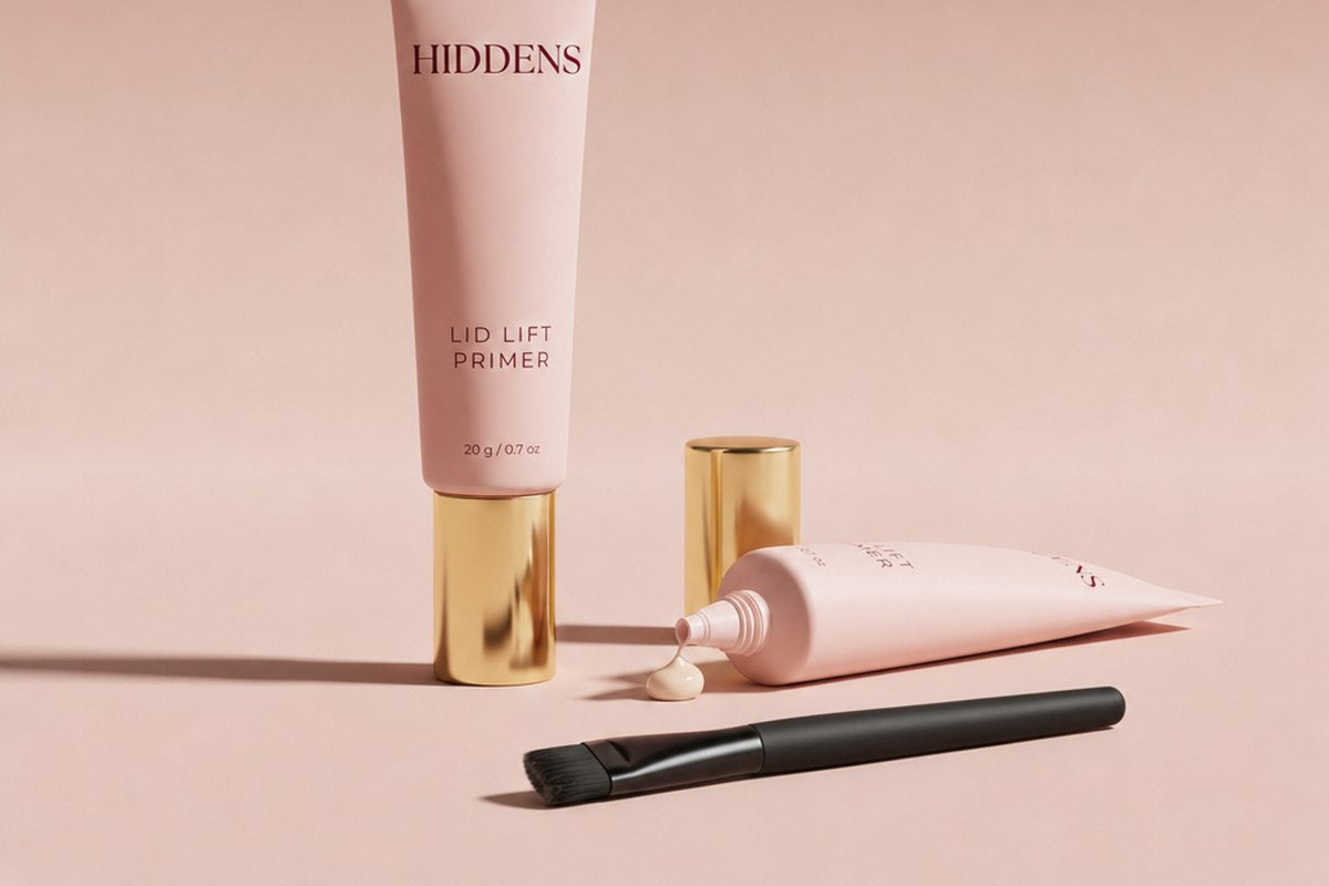 Hiddens Lid Lift Primer tube and brush