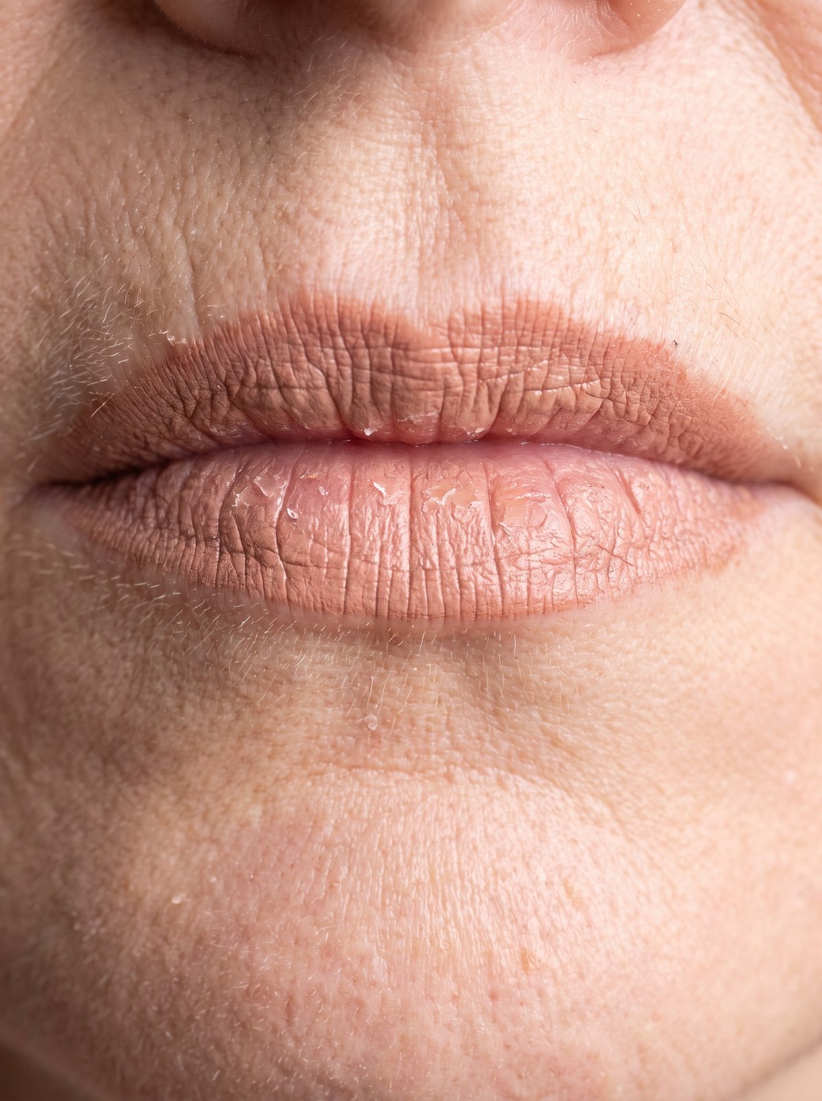 Less hyaluronic acid