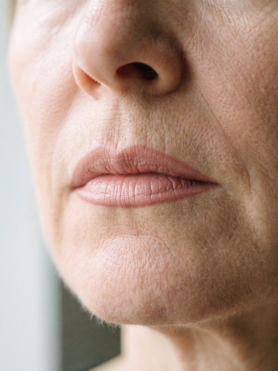Same lips on day one wearing the Lip Duo