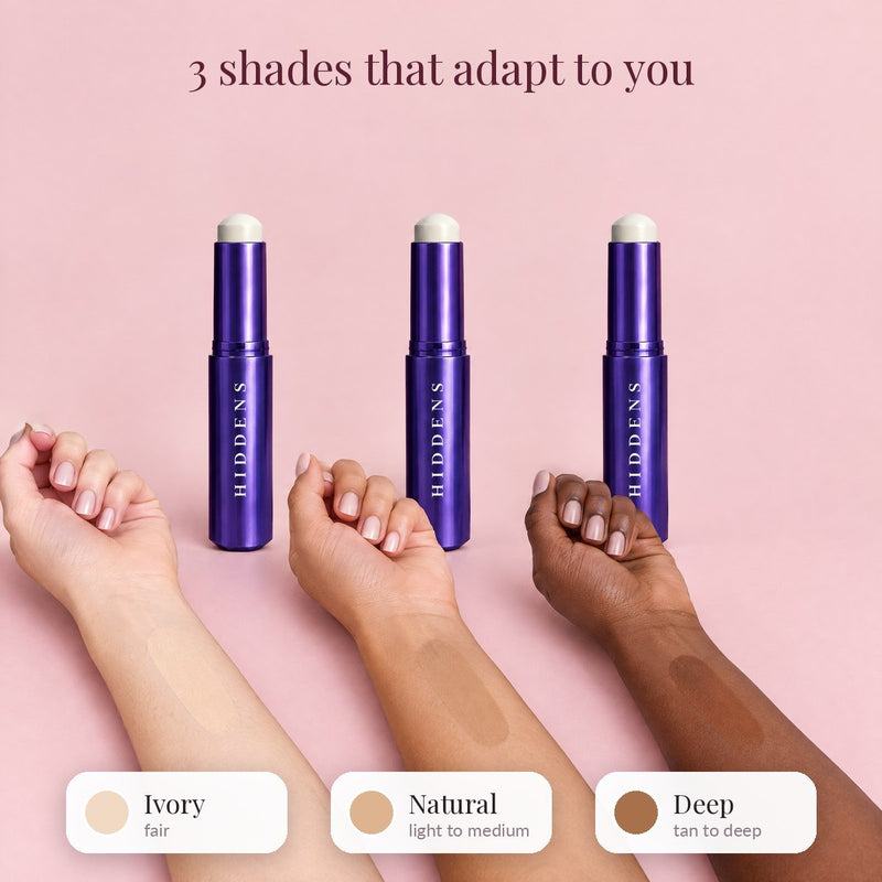 Hiddens Shade-Match Foundation Stick
