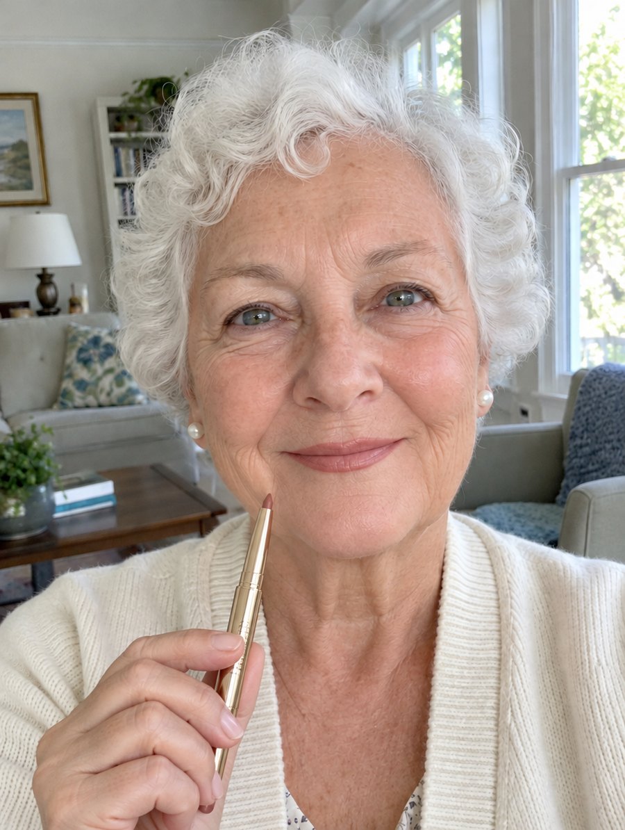 After, with the Lip Duo