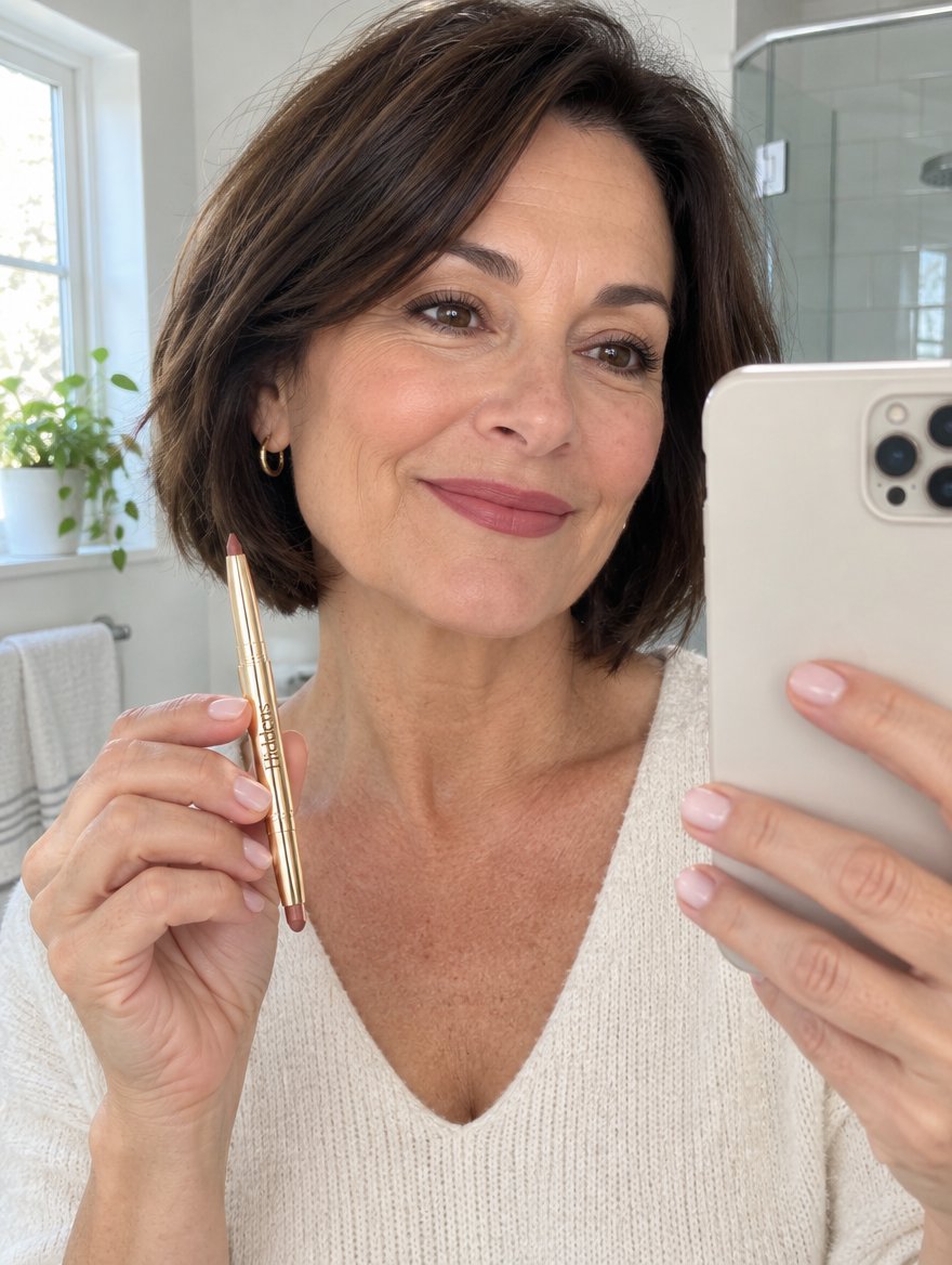 Customer selfie with the Lip Duo